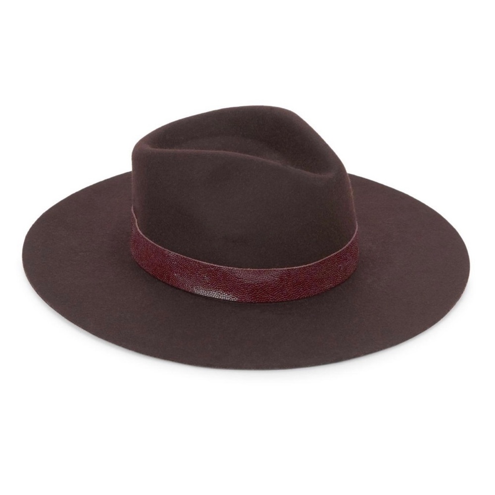 NWT Rag & Bone Kacey Fedora Merlot size M